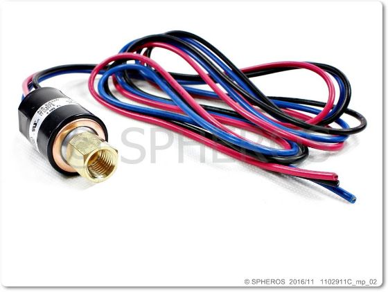 Billede af Pressostat LP 1,8 Bar til Scania Busser u.stik