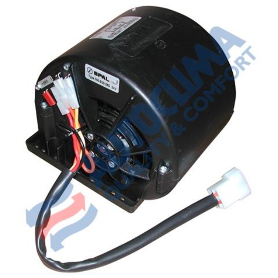 Billede af SPAL Enkelt Radialblæser 010-B29-70D, 24V, 3 Speed