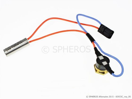 Billede af Varmepatron med termostat 24V