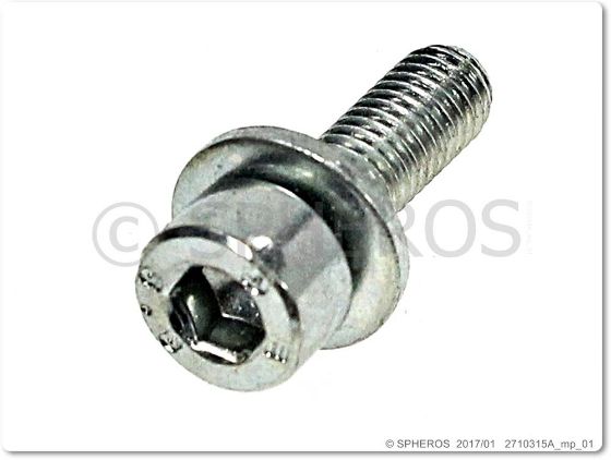 Billede af Kombiskrue M5x16 DIN 34821