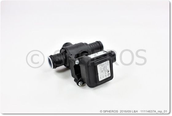 Billede af 3/2-vejs vandventil 28x28x28mm.