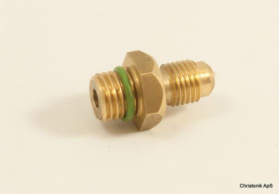 Billede af Nippel 1234yf M x 1/4 Flare M