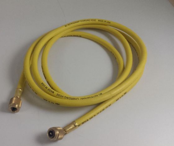 Billede af Fyldeslange 2.4m 1/4", Gul