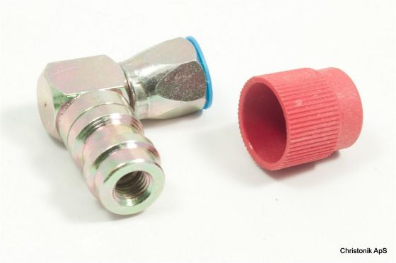 Billede af Konverteringsnippel  HP 90gr. 1/4" x 16mm