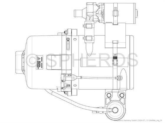 Billede af Thermo E+ 120 24V Compact m. U4814 og filter