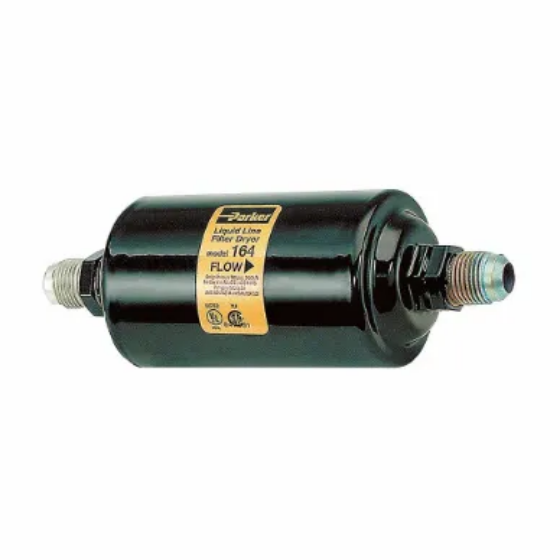 Billede af Filter  Parker WEU 305F, 5/8''  SAE flare tilslut.